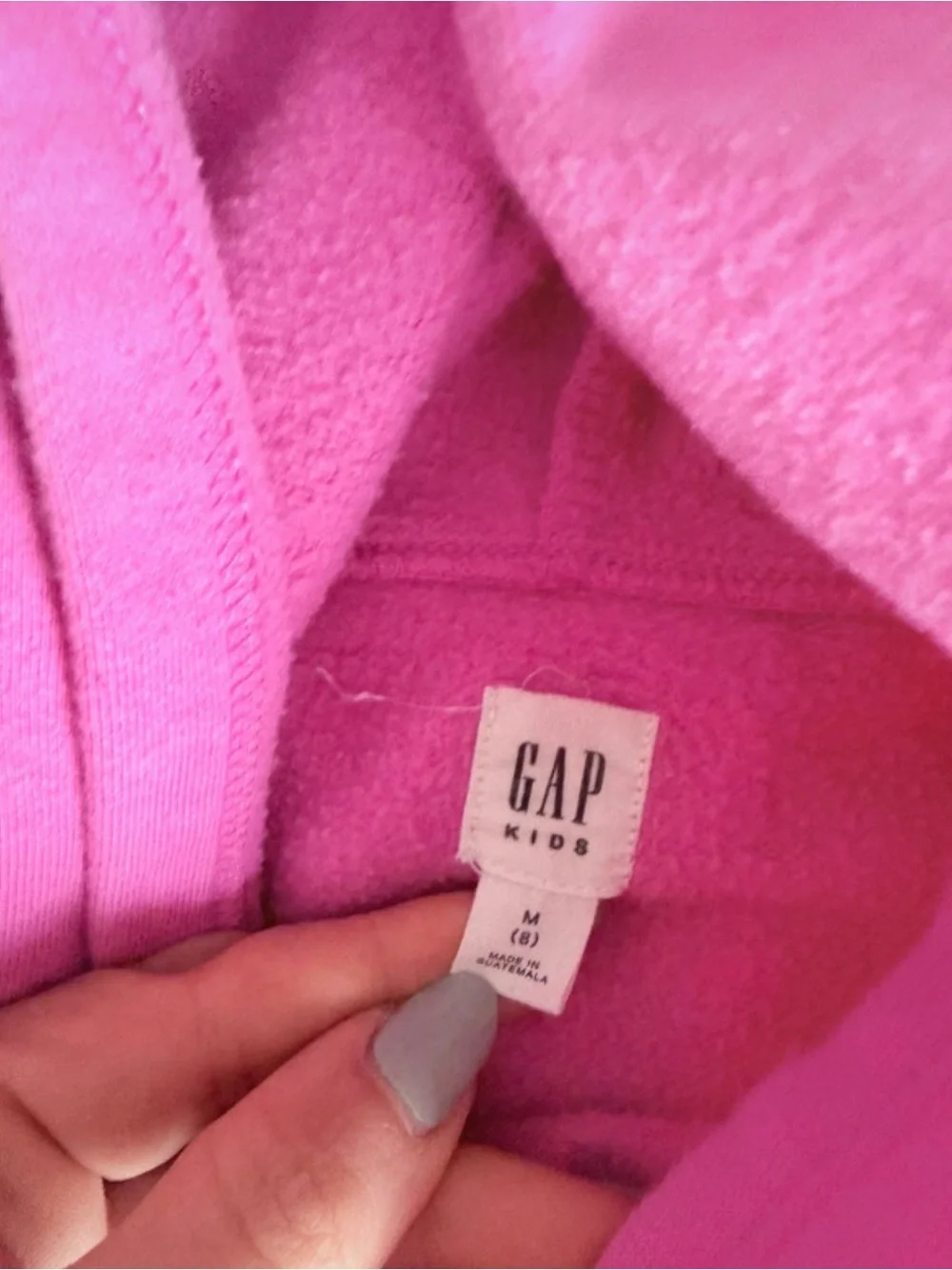 GAP Kids Bright Pink Hooded Sweatshirt